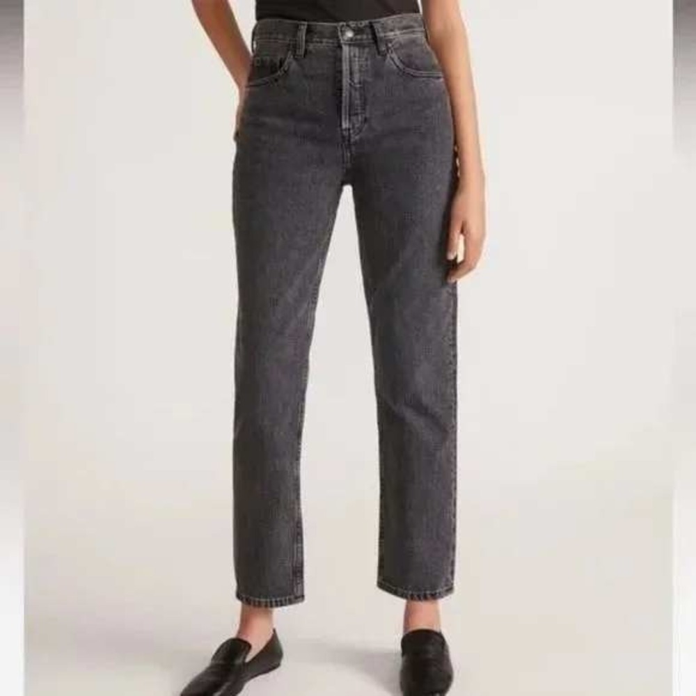 Everlane 90s Cheeky Ankle Jean Size 23 Hartford Night  High Rise‎ Waist NWT